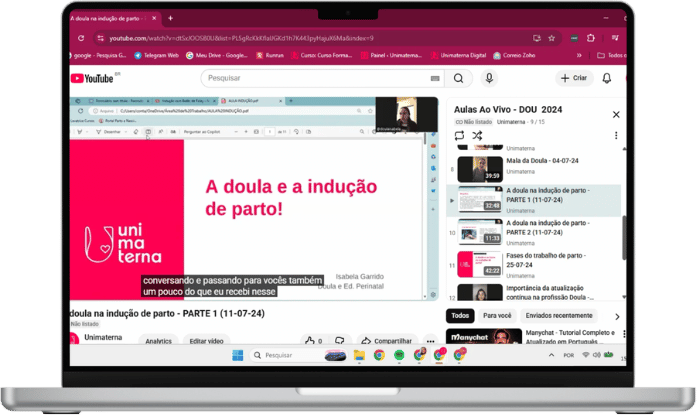 aulas ao vivo